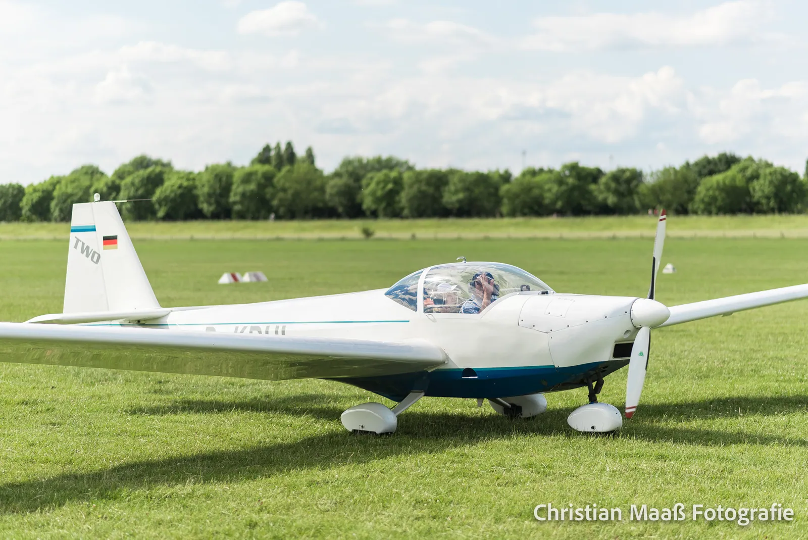 Scheibe SF 25c Falke (Rotax) mit dem Kennzeichen D-KBUL