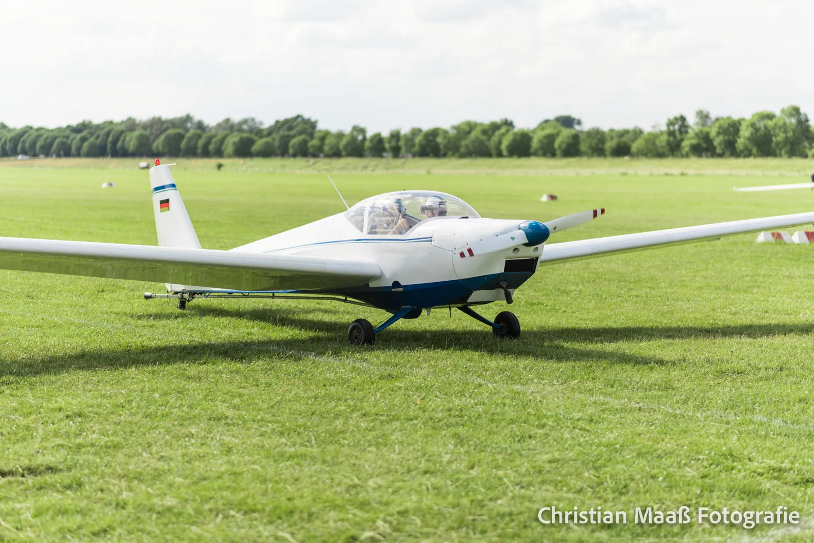 Scheibe SF 25c Falke (Rotax) mit dem Kennzeichen D-KTIA